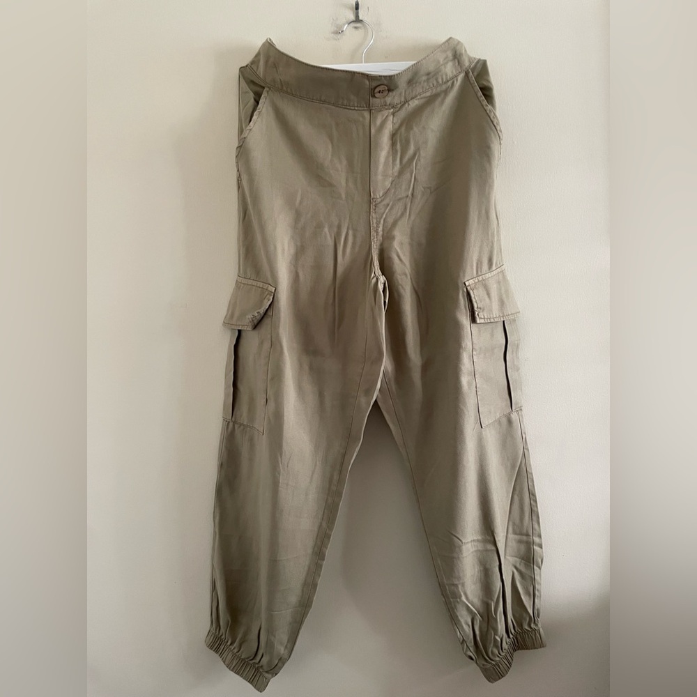 New! Oat New York Tan Cargo Pants